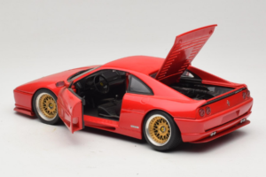 Ferrari F355 Berlinetta Röd Med Custom Guldfälgar UT Models 1:18 180074020-P5 Metall — bild 5 av 8