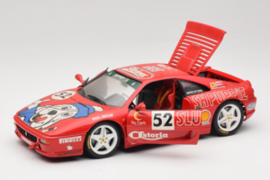 Ferrari F355 Berlinetta Slushuppie #52 M. Peters Röd UT Models 1:18 180074020-P4 Metall — bild 2 av 8