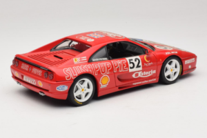 Ferrari F355 Berlinetta Slushuppie #52 M. Peters Röd UT Models 1:18 180074020-P4 Metall — bild 3 av 8
