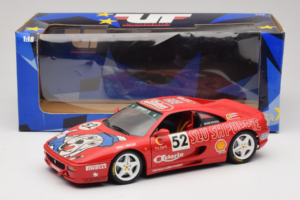 Ferrari F355 Berlinetta Slushuppie #52 M. Peters Röd UT Models 1:18 180074020-P4 Metall — bild 8 av 8
