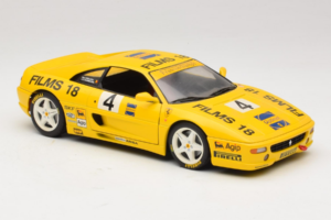 Ferrari F355 Coupe Films 18 #4 Reoloffs / Ansembourg Gul UT Models 1:18 180074021-Y1 Metall — bild 6 av 8