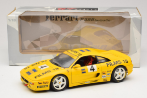 Ferrari F355 Coupe Films 18 #4 Reoloffs / Ansembourg Gul UT Models 1:18 180074021-Y1 Metall — bild 8 av 8