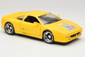 Ferrari F355 Racing Gul Faszination Modelbau Begränsad Upplaga Solido 1:18 9009 Metall — bild 5 av 7