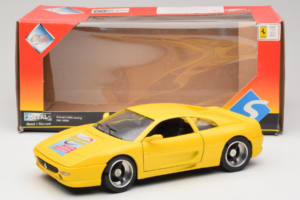 Ferrari F355 Racing Gul Faszination Modelbau Begränsad Upplaga Solido 1:18 9009 Metall — bild 7 av 7