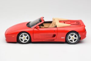 Ferrari F355 Spider Röd Hot Wheels 1:18 25733 Metall — bild 4 av 8