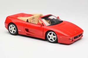 Ferrari F355 Spider Röd Hot Wheels 1:18 25733 Metall — bild 6 av 8