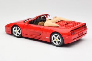 Ferrari F355 Spider Röd Hot Wheels 1:18 25733 Metall — bild 7 av 8