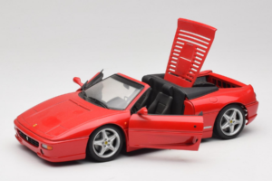 Ferrari F355 Spider Röd UT Models 1:18 180074030-P1 Metall — bild 2 av 7