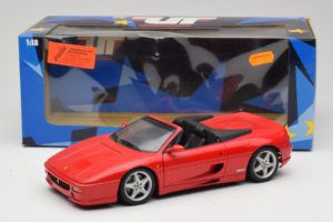Ferrari F355 Spider Röd UT Models 1:18 180074030-P1 Metall — bild 7 av 7