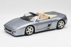 Ferrari F355 Spider Silver Hot Wheels 1:18 23907-M1 Metall