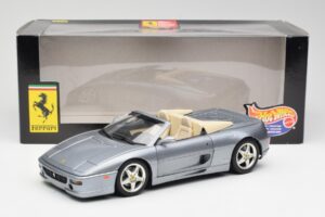 Ferrari F355 Spider Silver Hot Wheels 1:18 23907-M1 Metall — bild 8 av 8