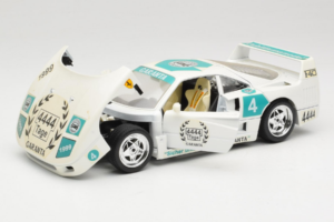 Ferrari F40 4444 Tage Garanta #4 Vit Bburago 1:18 3332-W5 Metall — bild 2 av 8