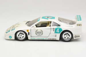 Ferrari F40 4444 Tage Garanta #4 Vit Bburago 1:18 3332-W5 Metall — bild 4 av 8