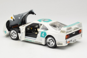 Ferrari F40 4444 Tage Garanta #4 Vit Bburago 1:18 3332-W5 Metall — bild 5 av 8
