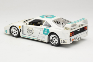 Ferrari F40 4444 Tage Garanta #4 Vit Bburago 1:18 3332-W5 Metall — bild 7 av 8