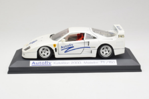 Ferrari F40 Autoliv Vit Limiterad Upplaga 150 ex Exclusive Cars 1:18 EC001 Metall