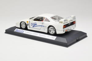 Ferrari F40 Autoliv Vit Limiterad Upplaga 150 ex Exclusive Cars 1:18 EC001 Metall — bild 7 av 9