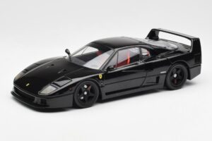 Ferrari F40 Svart Kyosho 1:18 08416BK Metall