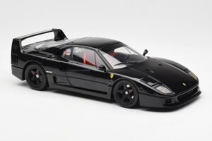 Ferrari F40 Svart Kyosho 1:18 08416BK Metall — bild 8 av 10