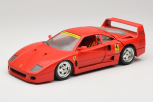 Ferrari F40 Club Deutschland Röd Bburago 1:18 3032-L3 Metall