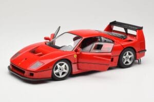Ferrari F40 Competizione Test Version Röd Hot Wheels 1:18 P9922 Metall — bild 2 av 8