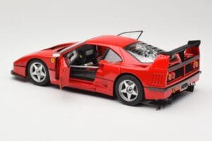 Ferrari F40 Competizione Test Version Röd Hot Wheels 1:18 P9922 Metall — bild 5 av 8