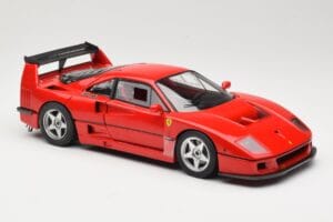 Ferrari F40 Competizione Test Version Röd Hot Wheels 1:18 P9922 Metall — bild 6 av 8