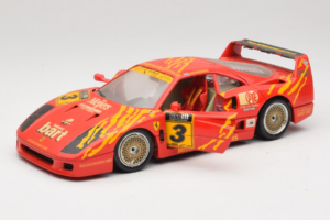 Ferrari F40 Evoluzione #3 Brummel Röd 1987 Bburago 1:18 3022-P2 Metall — bild 2 av 8