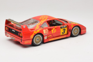 Ferrari F40 Evoluzione #3 Brummel Röd 1987 Bburago 1:18 3022-P2 Metall — bild 3 av 8