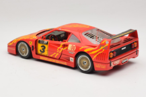 Ferrari F40 Evoluzione #3 Brummel Röd 1987 Bburago 1:18 3022-P2 Metall — bild 7 av 8