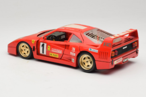 Ferrari F40 Evoluzione #1 Pirelli Röd 1992 Bburago 1:18 3042-P1 Metall — bild 7 av 8