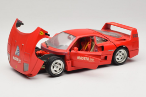 Ferrari F40 Evoluzione Röd Master Line Bburago 1:18 3042-M1 Metall — bild 2 av 8