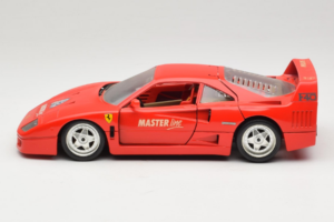 Ferrari F40 Evoluzione Röd Master Line Bburago 1:18 3042-M1 Metall — bild 4 av 8