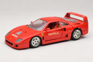 Ferrari F40 Evoluzione Röd Master Line Bburago 1:18 3042-M1 Metall