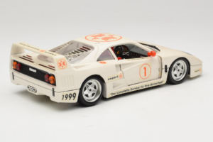 Ferrari F40 #1 Expert Vit 1987 Bburago 1:18 3332-W2 Metall — bild 3 av 8