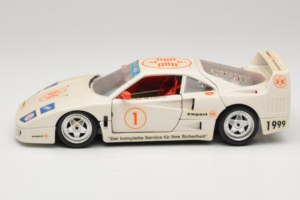 Ferrari F40 #1 Expert Vit 1987 Bburago 1:18 3332-W2 Metall — bild 4 av 8