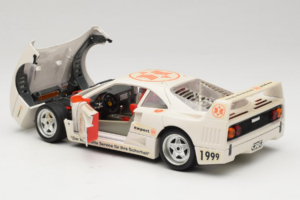 Ferrari F40 #1 Expert Vit 1987 Bburago 1:18 3332-W2 Metall — bild 5 av 8