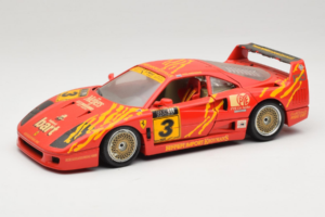 Ferrari F40 #3 F. Kroymans Ferrari Imports Kroymans BBS Wheels Röd 1987 Bburago 1:18 3032-H1 Metall