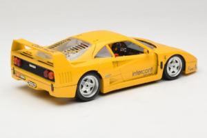 Ferrari F40 Interconti Car HiFi Gul Bburago 1:18 3032-I1 Metall — bild 3 av 8
