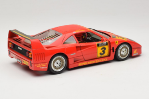 Ferrari F40 Kroymans #3 D. Waaijenberg Limiterad Upplaga 1994 Bburago 1:18 3032-L2 Metall — bild 3 av 8