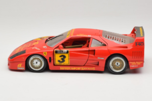Ferrari F40 Kroymans #3 D. Waaijenberg Limiterad Upplaga 1994 Bburago 1:18 3032-L2 Metall — bild 4 av 8