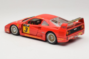 Ferrari F40 Kroymans #3 D. Waaijenberg Limiterad Upplaga 1994 Bburago 1:18 3032-L2 Metall — bild 7 av 8