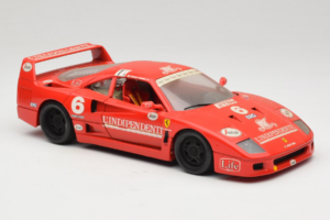 Ferrari F40 #6 V. Colombo L'Indipendente Röd 1987 Bburago 1:18 3032-L1 Metall — bild 6 av 8