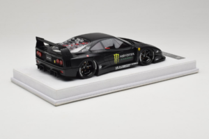 Ferrari F40 LB Works Monster Energy Matt Black BBA 1:18 REMC026 Resin — bild 3 av 7