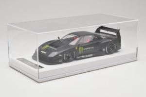 Ferrari F40 LB Works Monster Energy Matt Black BBA 1:18 REMC026 Resin — bild 6 av 7