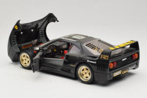 Ferrari F40 Magneti Marelli #3 Svart Bburago 1:18 3022-B1 Metall — bild 5 av 8
