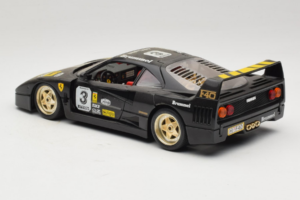 Ferrari F40 Magneti Marelli #3 Svart Bburago 1:18 3022-B1 Metall — bild 7 av 8