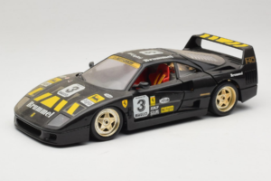 Ferrari F40 Magneti Marelli #3 Svart Bburago 1:18 3022-B1 Metall