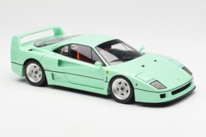 Ferrari F40 Mintgrön Kyosho 1:18 08416MG Metall — bild 8 av 10