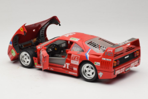 Ferrari F40 LM Pilot #34 Ferte / Thavenin / Palau 24 Hours of Le Mans 1995 Röd Bburago 1:18 3032-P3 Metall — bild 5 av 8